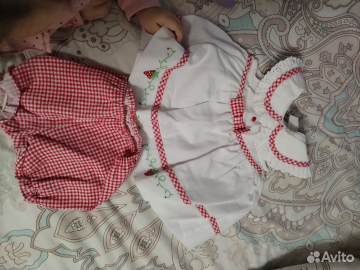 Пакет вещей на девочку с 6 месяцев до года