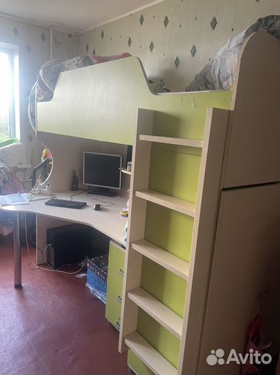 Кровать чердак