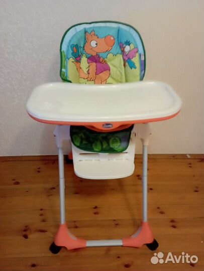 Стульчик для кормления chicco polly 2 start