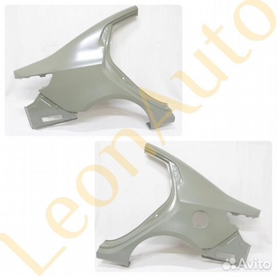 Задние крылья Кия Рио 3 под окрас