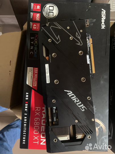 Видеокарта radeon RX 6800 XT