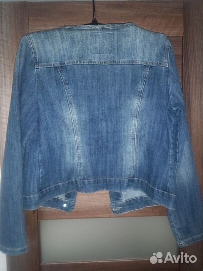 Джинсовая куртка женская 52 54