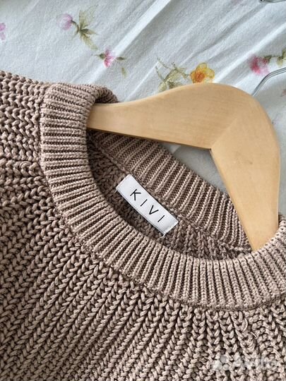 Свитер крупной вязки kivi one size
