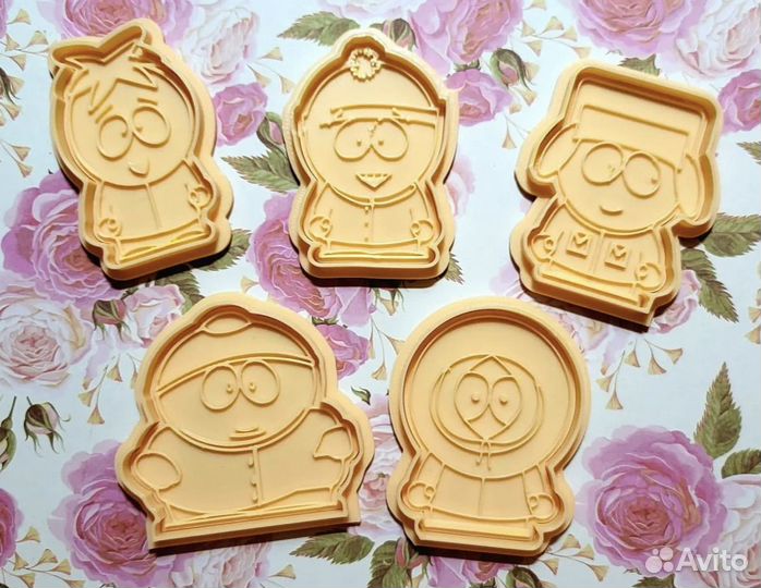 Набор 5 шт. Формы для печенья 