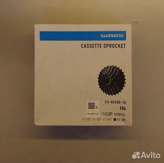 Кассета Shimano HG500, 10ск, 12-28