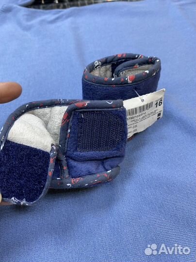 Пинетки для новорожденных 15-16о