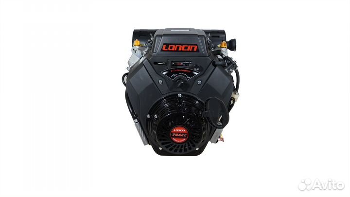 Двигатель бензиновый Loncin lc2v80fd 20А, 30 л.с