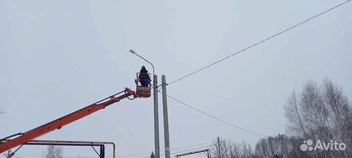 Электромонтажные работы лэп