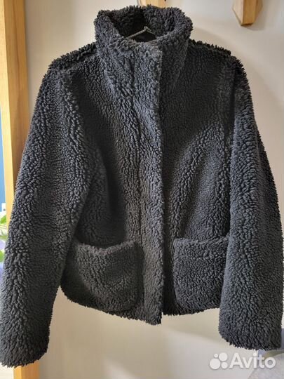 Курта бомбер тедди H&M