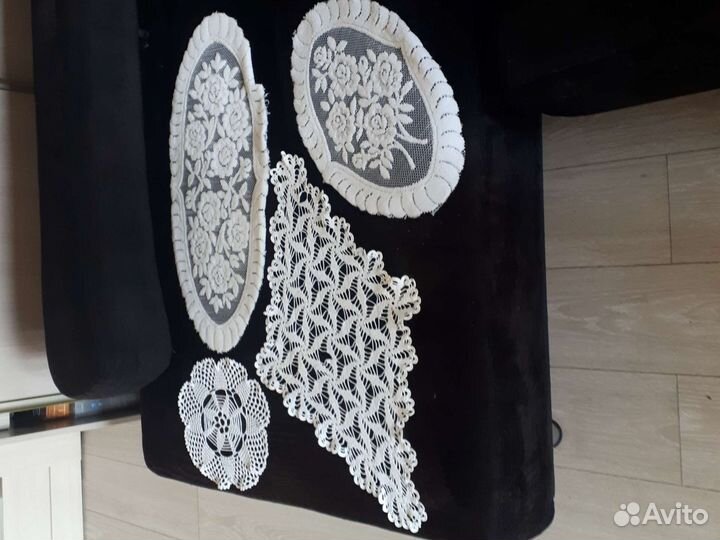 Вязаные салфетки