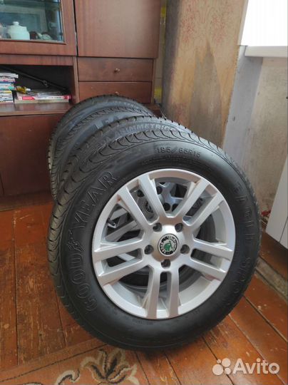 Литые диски r15 5x112 в сборе с резиной