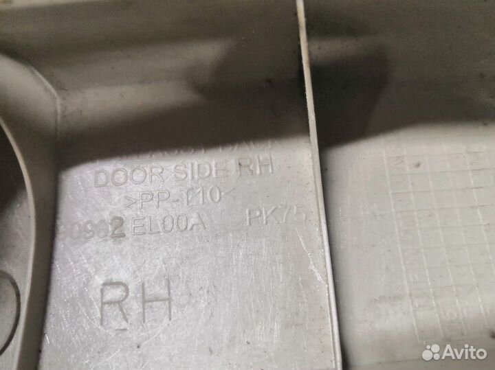 Обшивка крышки багажника правая Nissan Tiida C11