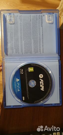 Фифа 24 на пс4 диск