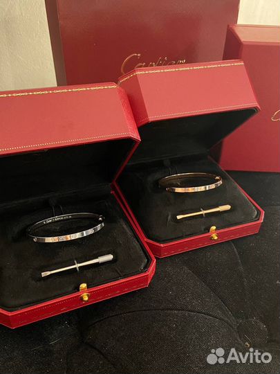 Золотой браслет Cartier Love