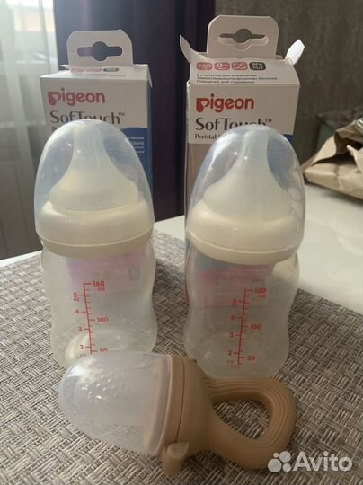 Бутылочки и ниблер