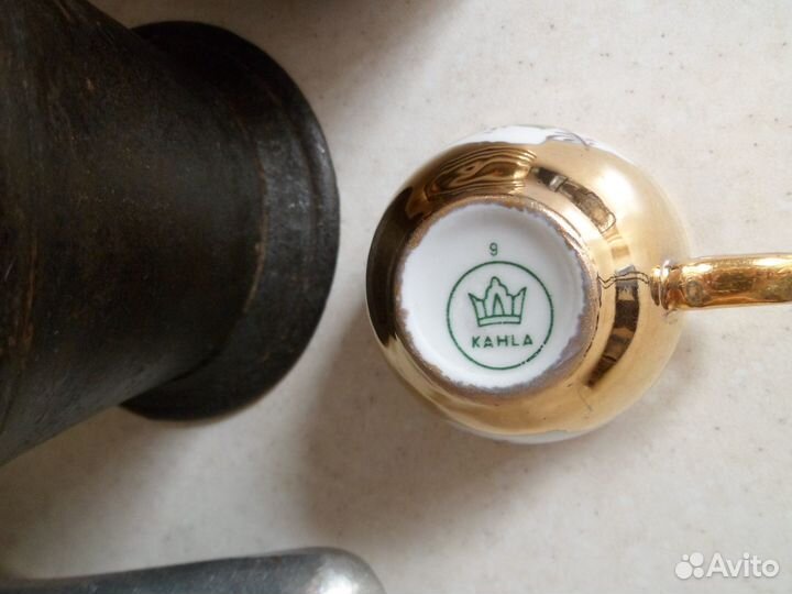 Кофейный сервиз ГДР, лфз, Ступка, соковыжималка