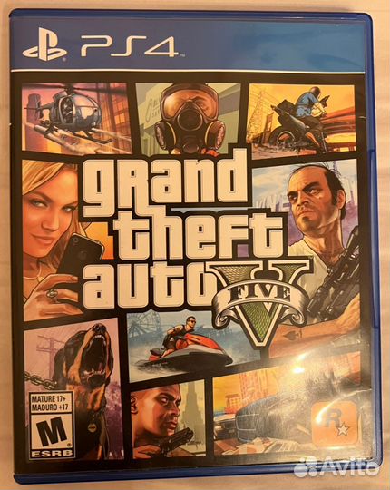 Игры ps4 Grand theft auto