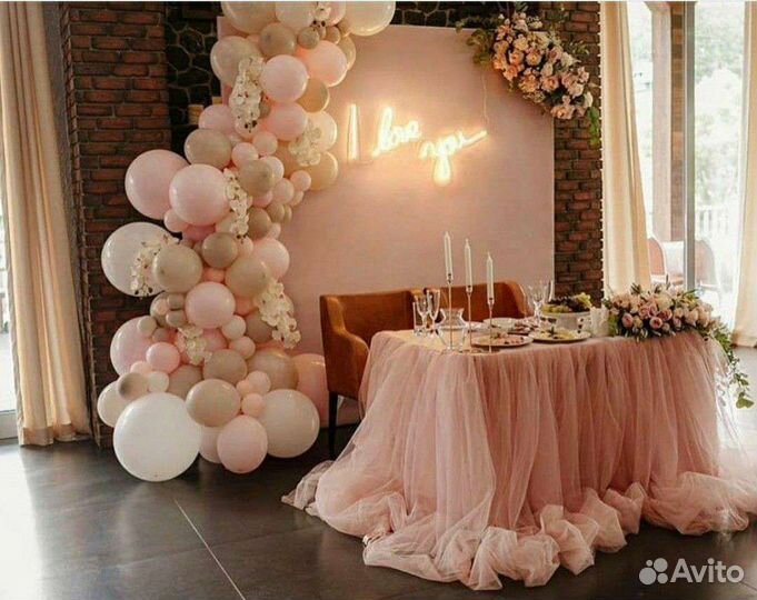 Свадебные украшения для зала