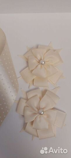 Школьные бантики ручной работы