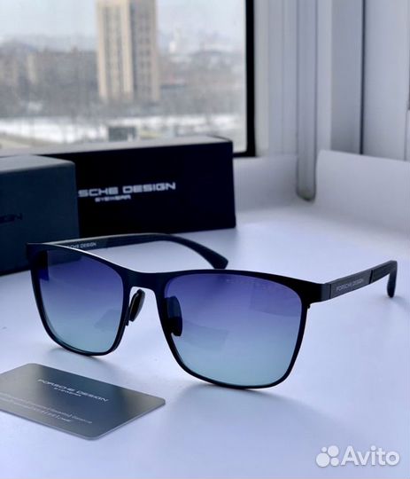 Очки porsche design металлические поляризационные