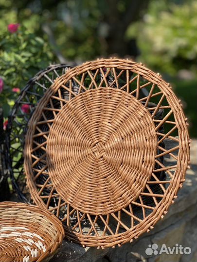 Картина плетёная