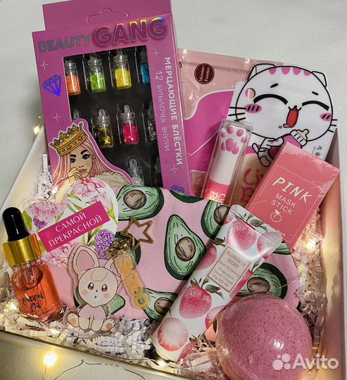 Подарочный набор, бьюти бокс для девушки