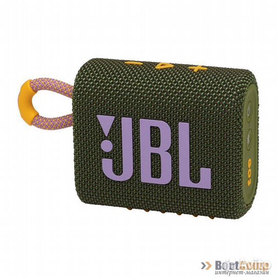 Портативная колонка JBL GO 3 green