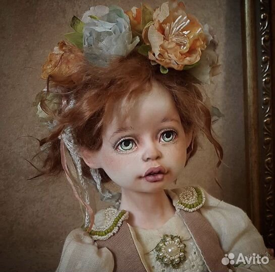 Кукла фарфоровая коллекционная