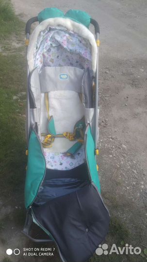 Санки коляска nika