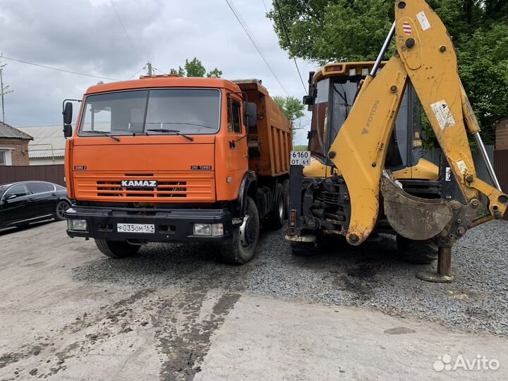Услуги камаз самосвал
