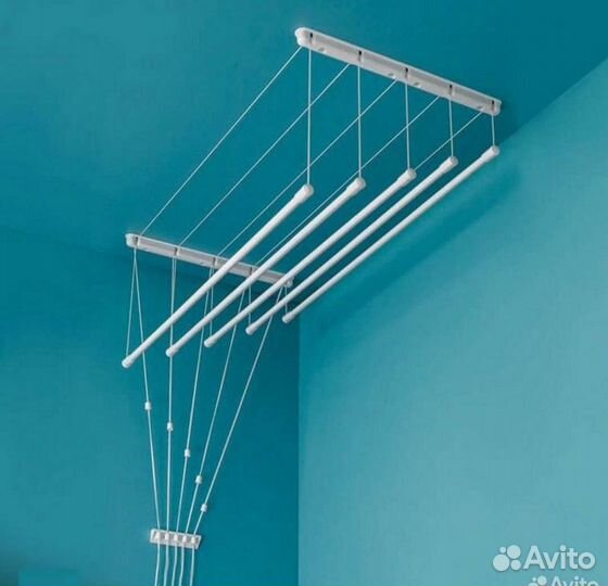 Сушилка для белья потолочная Лиана 1,5 метра