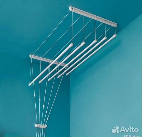 Сушилка для белья потолочная Лиана 1,5 метра