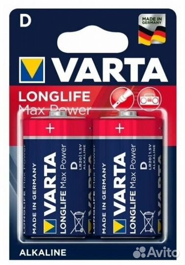 Батарея элемент питания для котла Varta Max Power