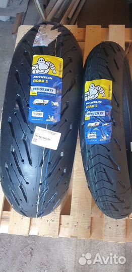 Мотошины Michelin road5 190/55 17+120/70 17