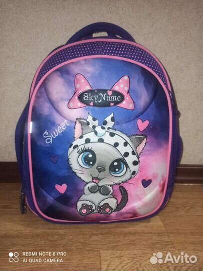 Рюкзак школьный ортопедический для девочки