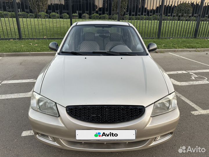 Hyundai Accent 1.5 AT, 2007, 189 100 км
