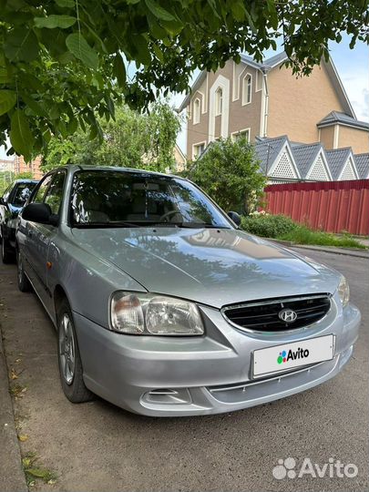 Hyundai Accent 1.5 AT, 2007, 232 000 км