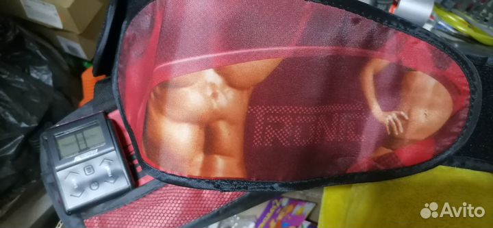 Пояс миостимулятор, пояс для похудения, для живота