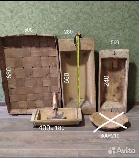 Старинные деревянные изделия