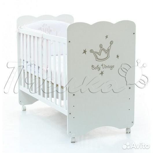 Детская кроватка колесо качалка