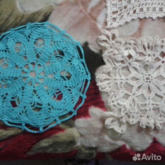 Салфетки вязанные крючком