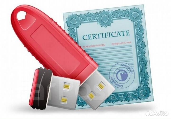 Настройка электронной подписи и копия