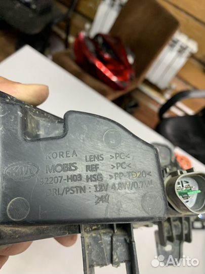 Кия Рио 4 x line дхо левое