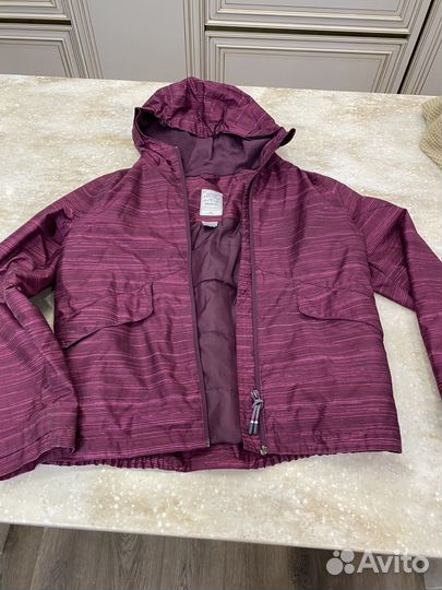 Ветровка куртка с утеплителем р 143-150 см