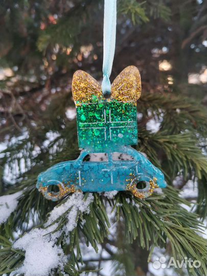 Новогодние игрушки украшения ручной работы