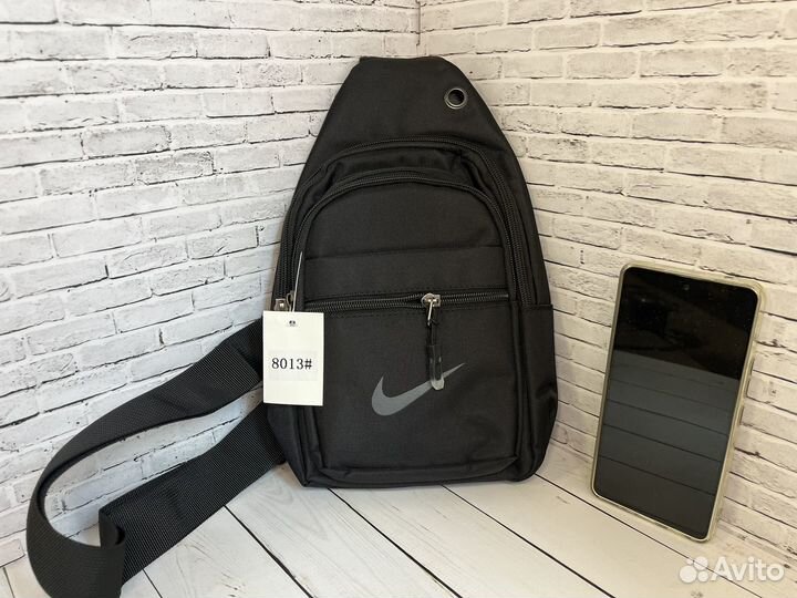 Сумка через плечо текстиль