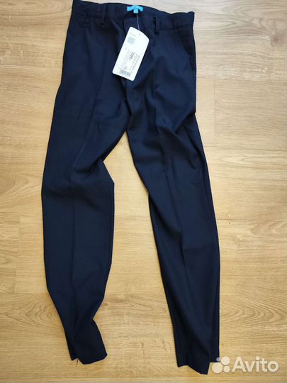 Брюки (школьная форма) для мальчика 152, синий