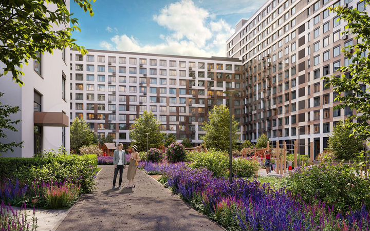 3-к. квартира, 78,5 м², 2/15 эт.