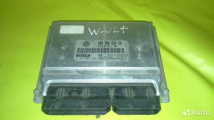 4B0906018CM блок управления двигателем Volkswagen