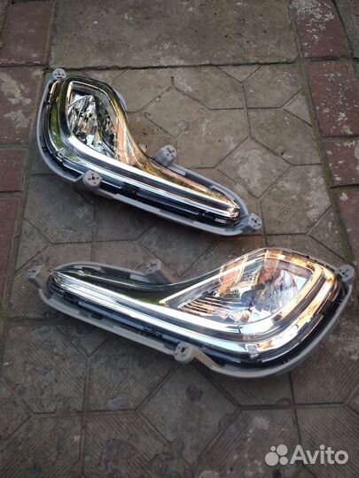 Hyundai Solaris противотуманная фара